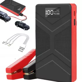   Powerbank za pokretanje automobila s LED svjetlom 2 u 1 12V 10000 mAh