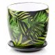  Polnix saksija 0 cm x 13 x 12 cm promjer 13 cm keramika nijanse zelene