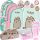 PUSHEEN ST.Right MINT Cat Kitten ruksak za djevojčice 1.-3. razred + 5 proizvoda