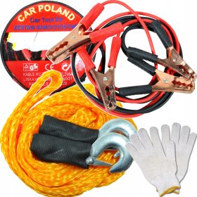   SAJLE ZA AUTOMOBIL SA PRTLJAŽNIKOM + TRAKA UŽE ZA VUČU 5m 2T