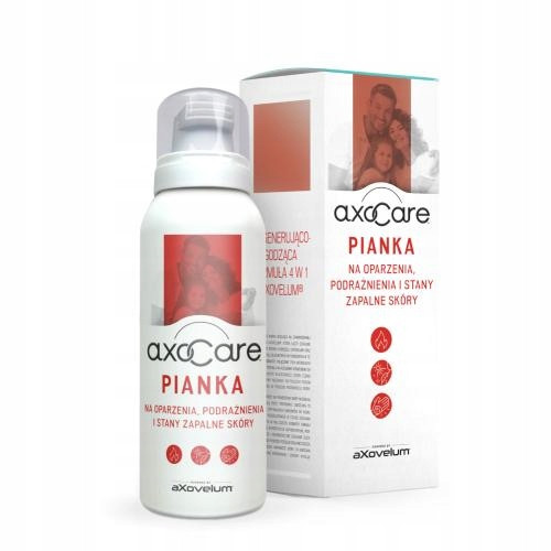 AXOCARE Regenerativna pjena za opekline, iritacije i upale kože, 85 ml