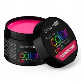   NEON ROZI EXCELLENT PRO BUILDER GEL ZA IZGRADNJU FLAMINGO PINK 15 g