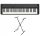 Casio CT-S1 Profesionalna Kompaktna Tipkovnica sa Stalakom