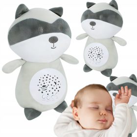    SZUMIŚ INTERAKTIVNI SNUMPY MEDVJED LED ZVIJEZDE PROJEKTOR RACOOC IGRAČKA ZA MAŽENJE