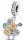  Charms Privjesak Buket Charms Flowers Charms Privjesci Srebro s925