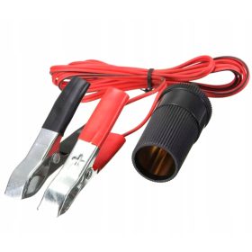   Adapter za automobilsku upaljačnicu s krokodilskim stezaljkama