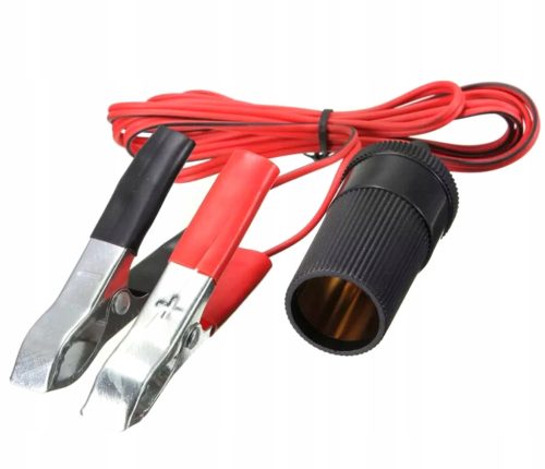Adapter za automobilsku upaljačnicu s krokodilskim stezaljkama