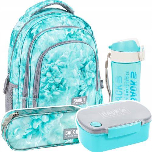 kolski ruksak mlađežnički set BackUP 26 L ekološki ocean