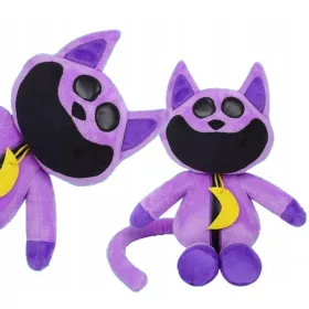   VELIKA PLIŠANA MAČKA MASKOTA POPPY 60 CM XXL | Vrhunski kvalitetna plišana igračka mačke Poppy, inspirirana likom iz igre Smiling Critters poglavlje 3. Izrađena od mekog plus materijala, idealna kao p