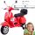 Vespa Crveni Električni Skuter Motor