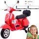 Vespa Crveni Električni Skuter Motor
