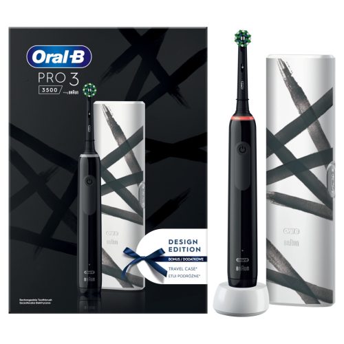  Oral-B Pro 3 3500 crna električna četkica za zube