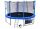 SoniFit PRO vrtni trampolin s unutarnjom mrežom 12FT 366-373 cm (SF-00025)