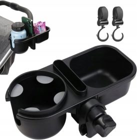 NOSAČ ZA KOLICA ZA ŠOLICU, BOCU, TELEFON 3-u-1 UNIVERZALNI