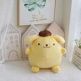   Peluche Pompompurin Sanrio, Veliki Plišani Opremljeni Igračak, Veličina 50cm, 1000g