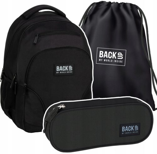 SET Školski Ruksak 3-Dijelni za Dječaka i Djevojčicu | Plecak BackUP Sack