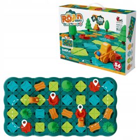   STAZA Z LABIRINTOM ZA LOGIČKU IGRU S AUTOM - 56 ELEMENTA ASKATO