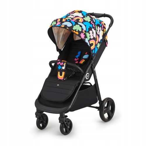 Kolica za djecu GRANDE PLUS Kinderkraft, 22 kg, veliki kotači i košara