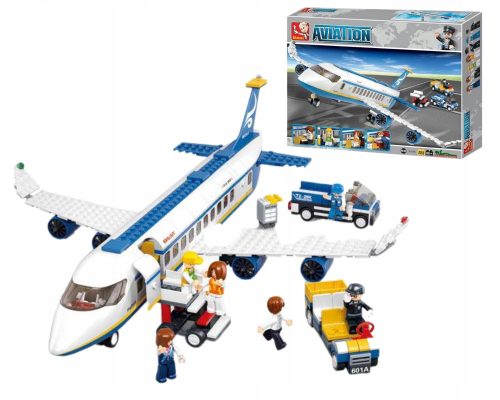  Set blokova za gradnju aerodroma Sluban M38-B0366 463 kom.