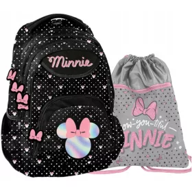  Školski ruksak Minnie Mouse + torba za obuću za djevojčice