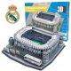 Stadion Santiago Bernabeu Real Madrid Puzzle 3D Veličine 101 kom.
