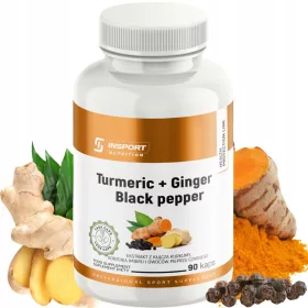   Insport Nutrition Kurkuma + Đumbir + Crni Papar - Moćna formula za zdravlje