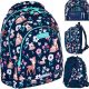 AstraBag školski ruksak s više odjeljaka Shades of blue 20 l