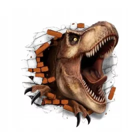 Dekoracija za zid s dinosaurusima 70x80cm