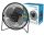  Innay123123 stolni ventilator, USB mini ventilator, crni