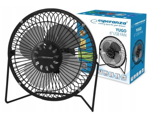  Innay123123 stolni ventilator, USB mini ventilator, crni