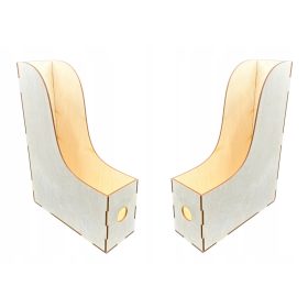   Drveni registratori za A4 dokumente za Ured matične škole, 2 kom.