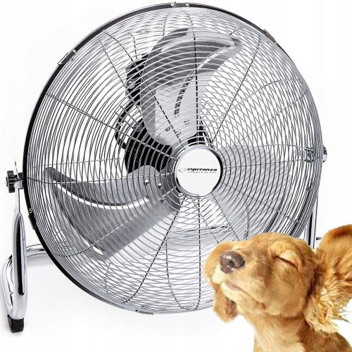 Esperanza CYCLONE podni ventilator srebrno/siva