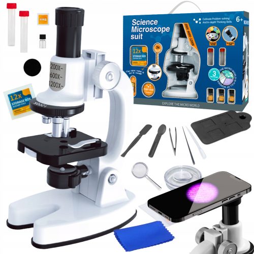 Dječji Digitalni LED Mikroskop 1200x Edukativni Znanstveni Set