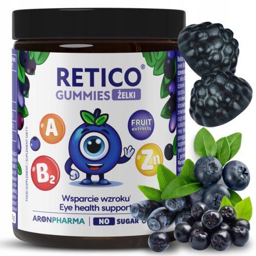 Retico® Gummies - Želeći Dodatak Prehrani za Zdravlje Očiju