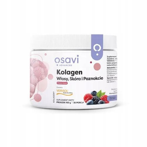 OSAVI napredni kolagen za kosu, kožu i nokte Šumsko voće 150g
