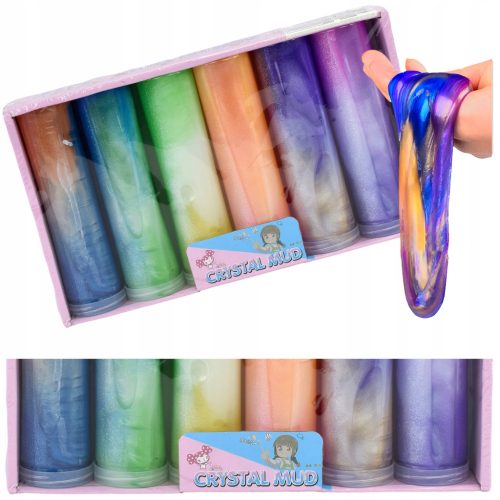 SLIME ČAROBNI GEL SENZORNI MASNI SET XL U RAZLIČITIM BOJAMA ZA DJECU