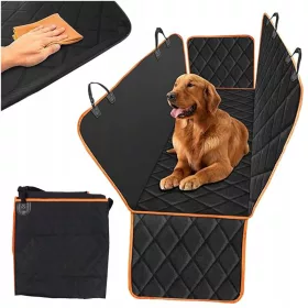 Tepih za auto za pse XL/XXL crni 55 cm x 135 cm