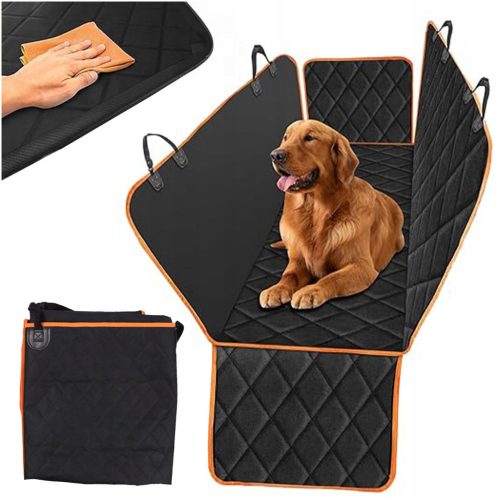 Tepih za auto za pse XL/XXL crni 55 cm x 135 cm