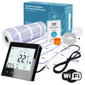    HD-MAT grijaća prostirka | Termostat T1000.B.WIFI | 150 W/m² | Komplet od 4 m²