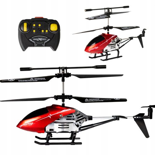 Zračni helikopter na daljinsko upravljanje s crvenim LED dronom