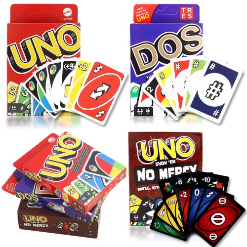 UNO DOS NO MERCY Karte za igraće party set za kartaške igre
