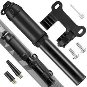   MINI RUČNA PUMPA ZA BICIKL ZA RAM ZA NAPUHAVANJE BICIKLA + DRŽAČ RAMA