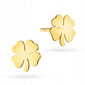 SRETNE NAUŠNICE Ženske pr. 925 Sretne djeteline na štapu