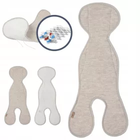  Zaffiro Wkładka protiv znojenja za sjedalo 0-13 kg od merino vune + AIR Svijetlo bež