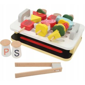 Drveni set za roštilj za djecu s 24 elementa