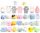 GNIOTEK SQUISHY MOCHI ANTISTRESS ELASTIKA POP IT 14 kom
