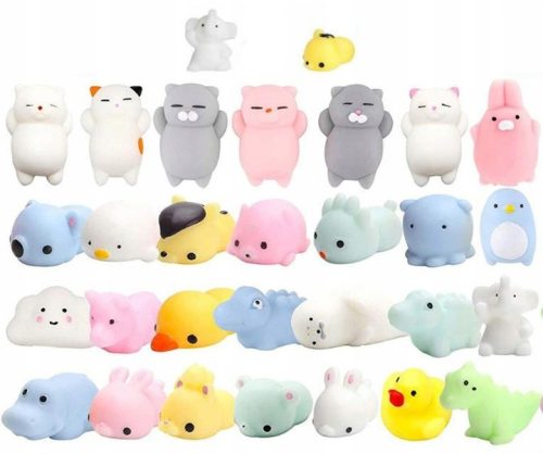 GNIOTEK SQUISHY MOCHI ANTISTRESS ELASTIKA POP IT 14 kom