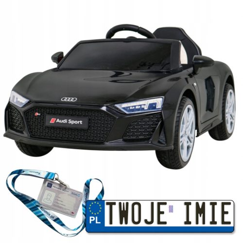 Audi R8 Električni Automobil Crni EVA MP3