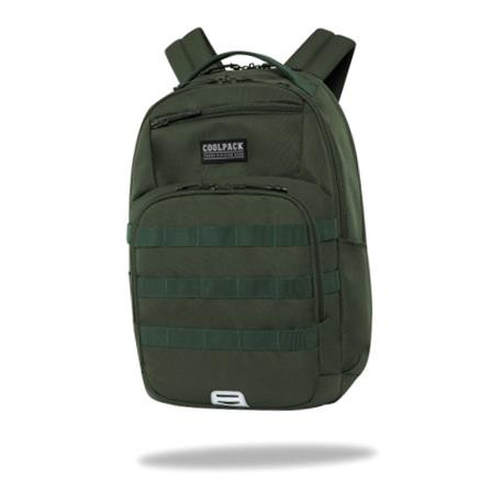 Vojni ruksak CoolPack Army Green s 2 predjeljka