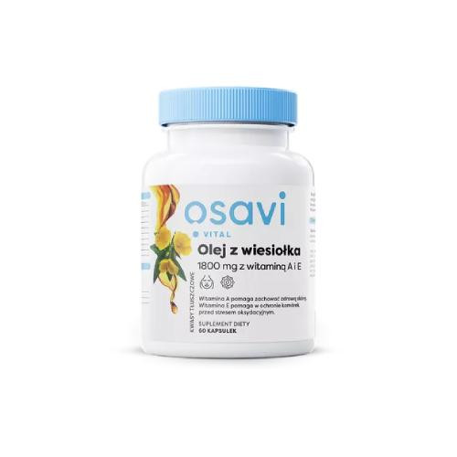 OSAVI Vital Ulje Noćurka s Vitaminom A i E 1800mg 60 Kapsula
